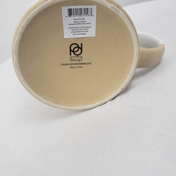 NWT "Nursing, Nothing Beats It" White and Tan Mug - Picture 3 of 6